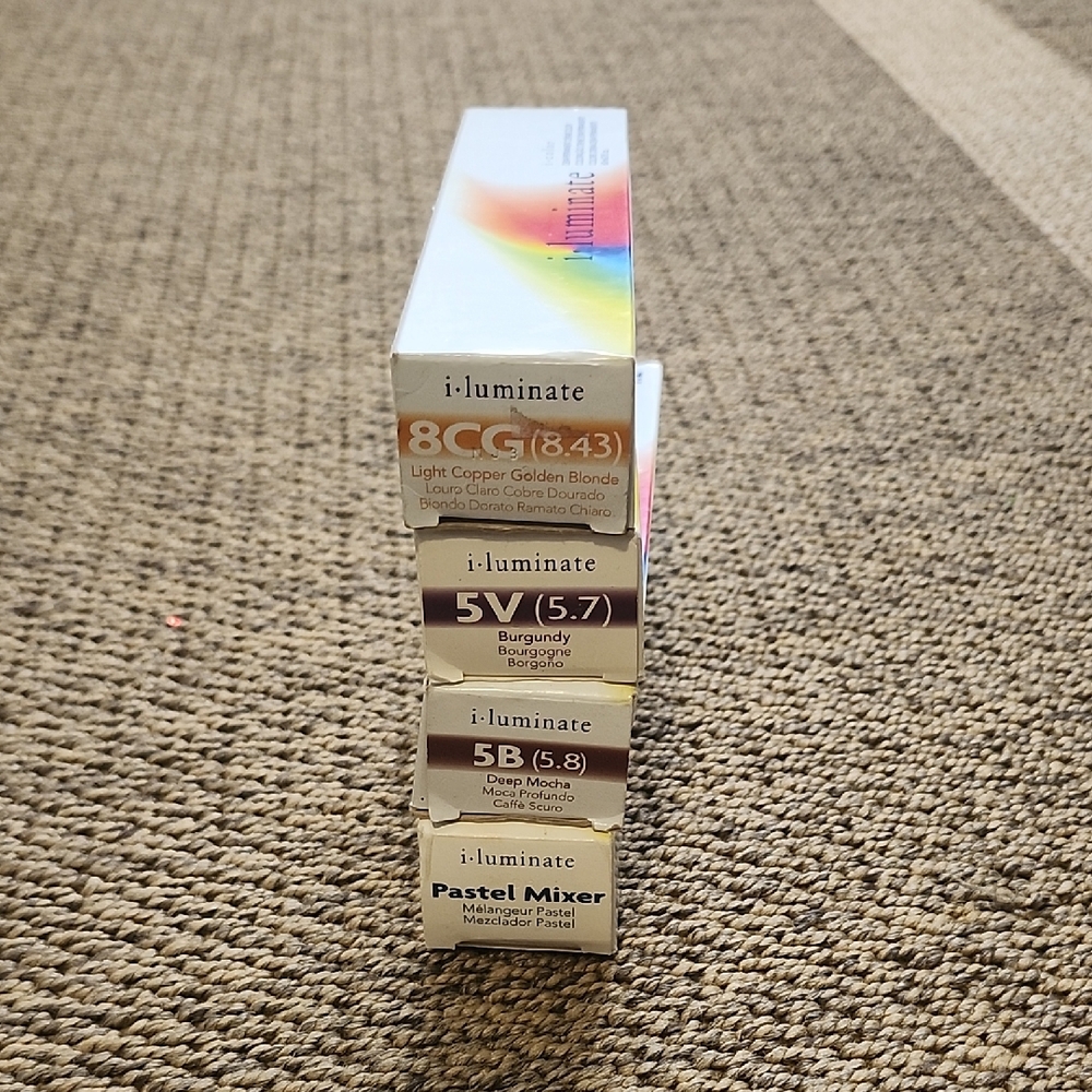 i-Luminate Hair Color Set - Copper, Burgundy, Mocha